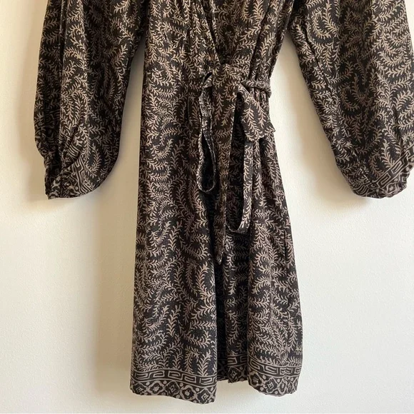 Natalie Martin Stephanie Dress in Fern Print Expresso - Picture 8 of 16